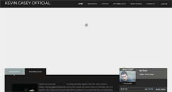 Desktop Screenshot of kevincaseyofficial.com